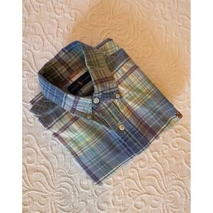 Ralph Lauren‎ Men Multicolor Plaid Button Down Shirt Classic Fit Pony Logo Men M